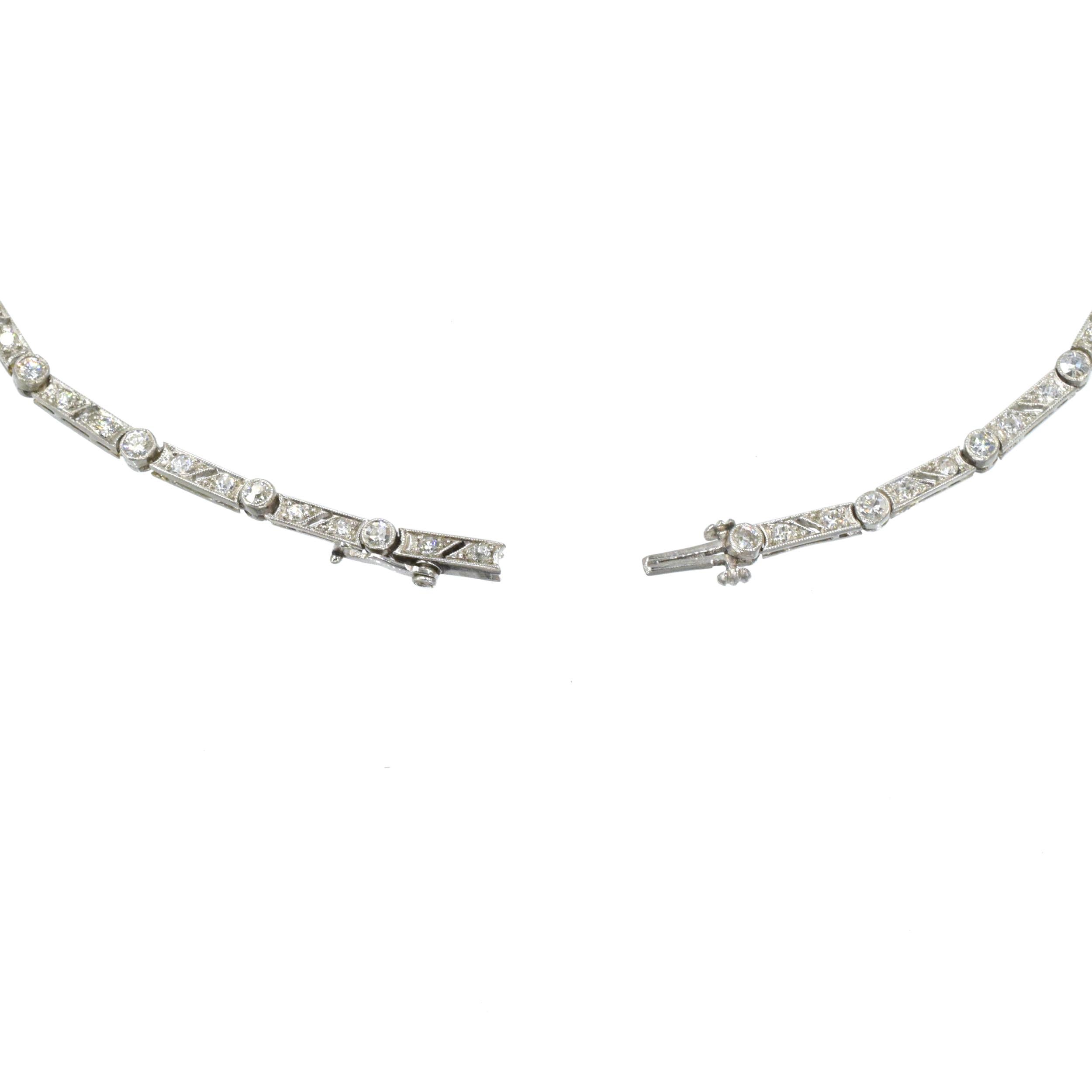 Art Deco Emerald and Diamond Necklace / Pendant For Sale 1