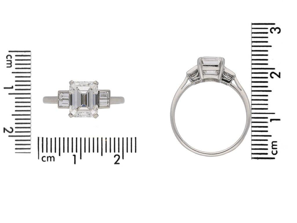 2.09 carat diamond ring