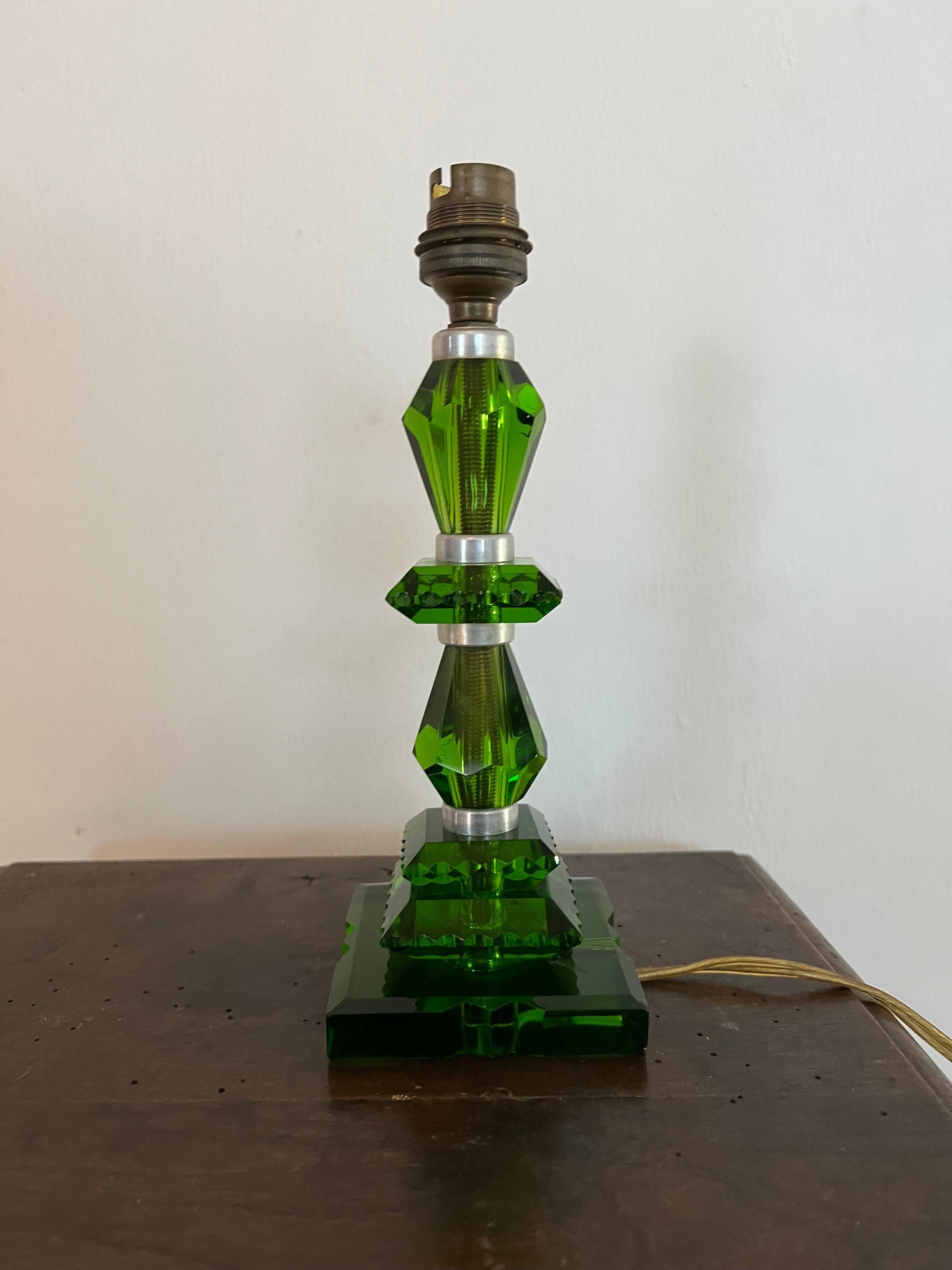 emerald green floor lamp