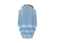 Art Deco Empire State Skyscraper Ceiling Glass Globe Pendant