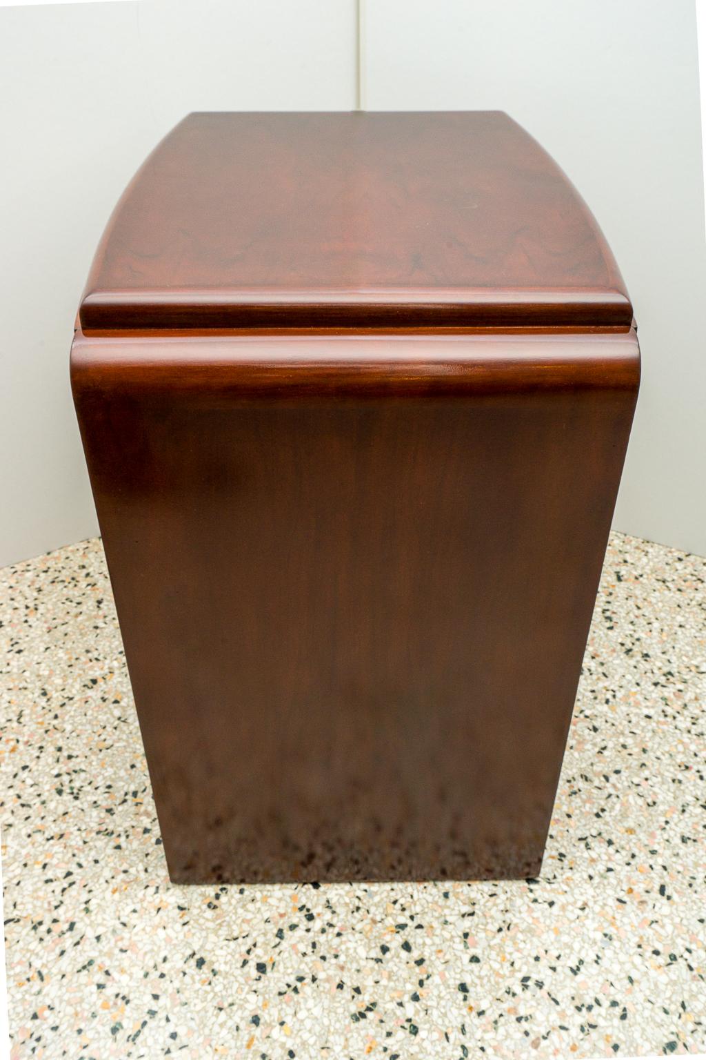 Art Deco End Table with Drawer For Sale at 1stDibs art deco side