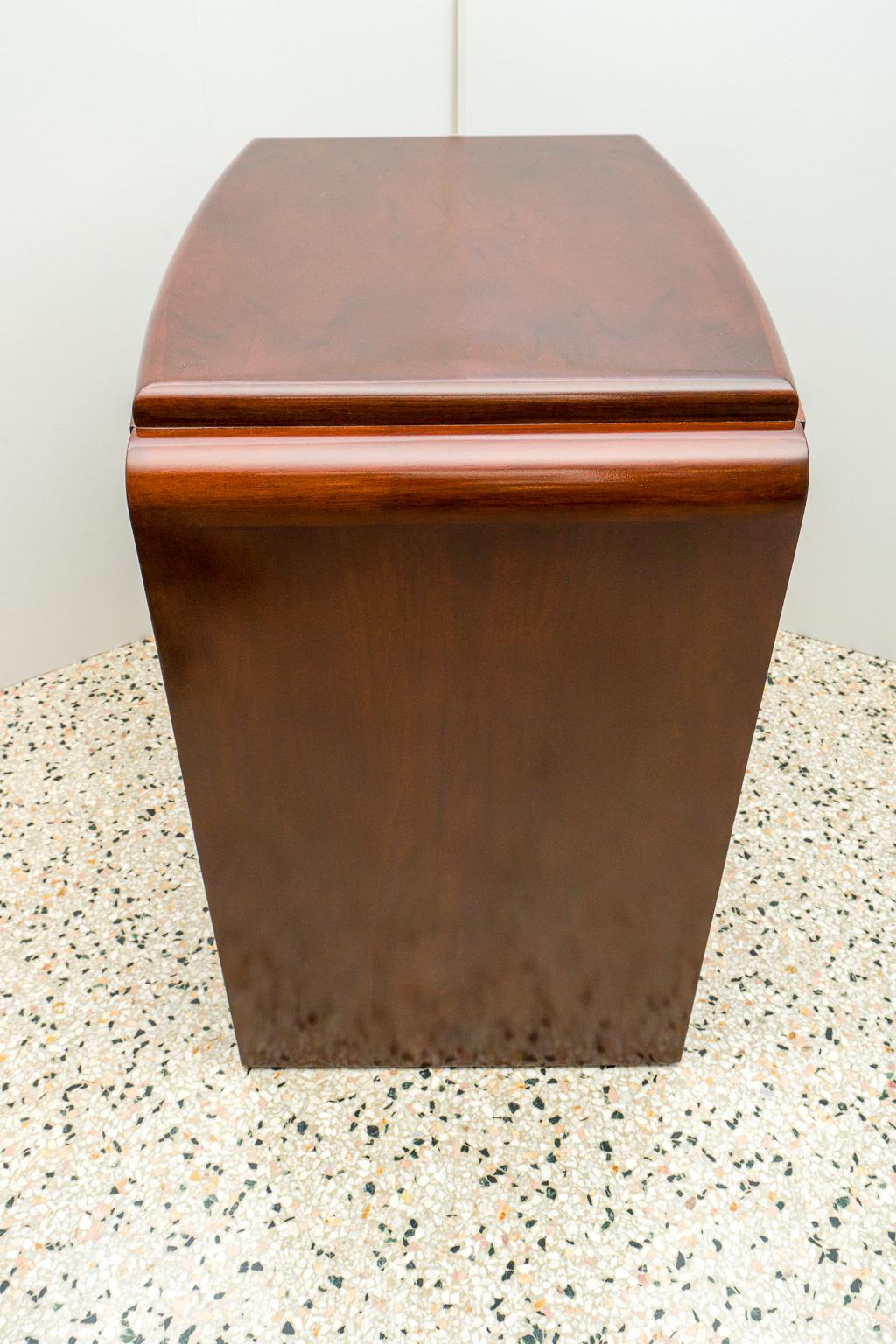 Art Deco End Table with Drawer For Sale at 1stDibs art deco side