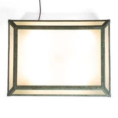 Art Deco English Copper Ceiling Light