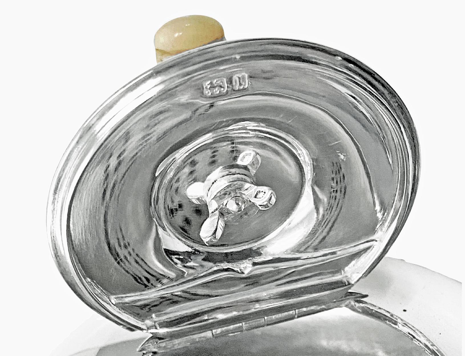 Servizio da tè in argento Sterling Art Deco Londra 1926-38 in vendita 3