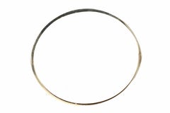 Art Deco Gravur 14K Gelbgold 5.5mm Armreif