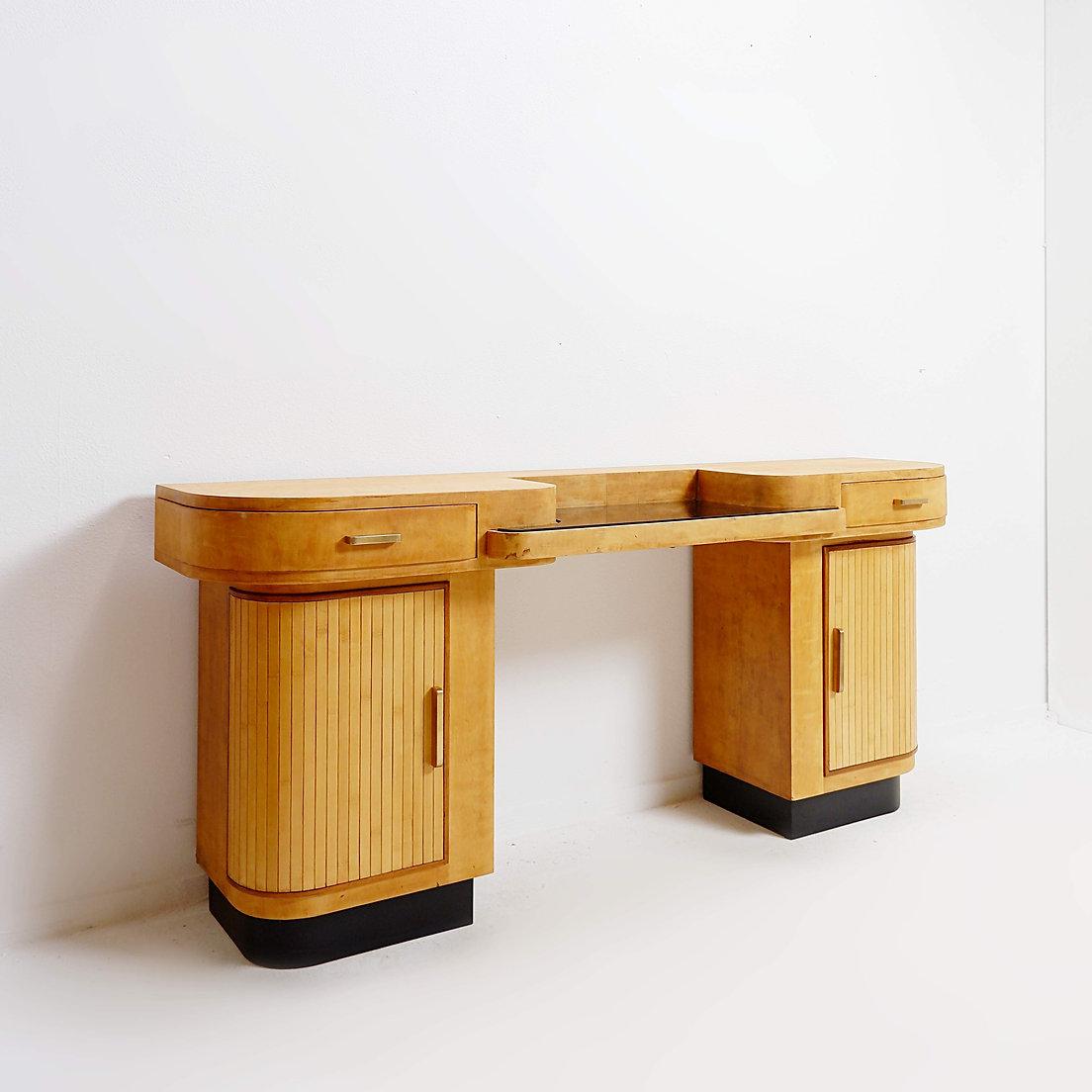 Art Deco Entrance Console Table - 1930s For Sale 6