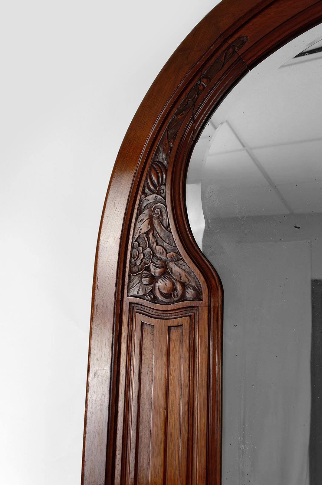 Console d'ingresso Art Deco con specchio, Francia, 1928 circa in vendita 10