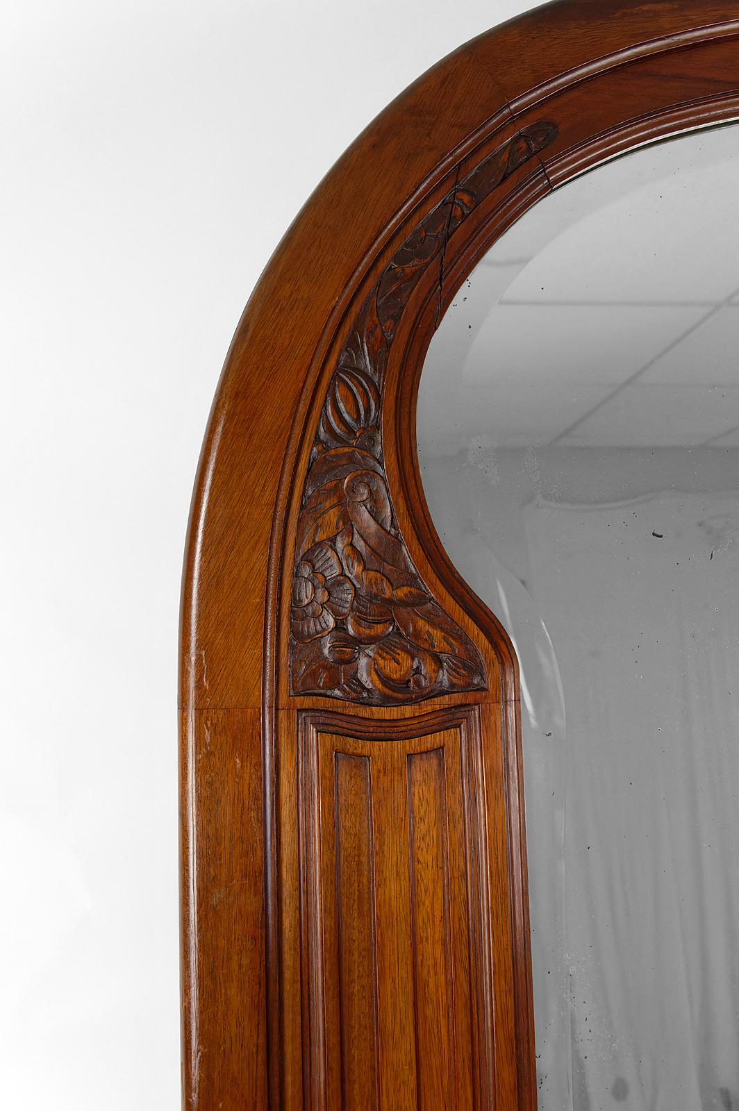 Art Deco Entrance Console with Mirror, France, circa 1928 For Sale 11