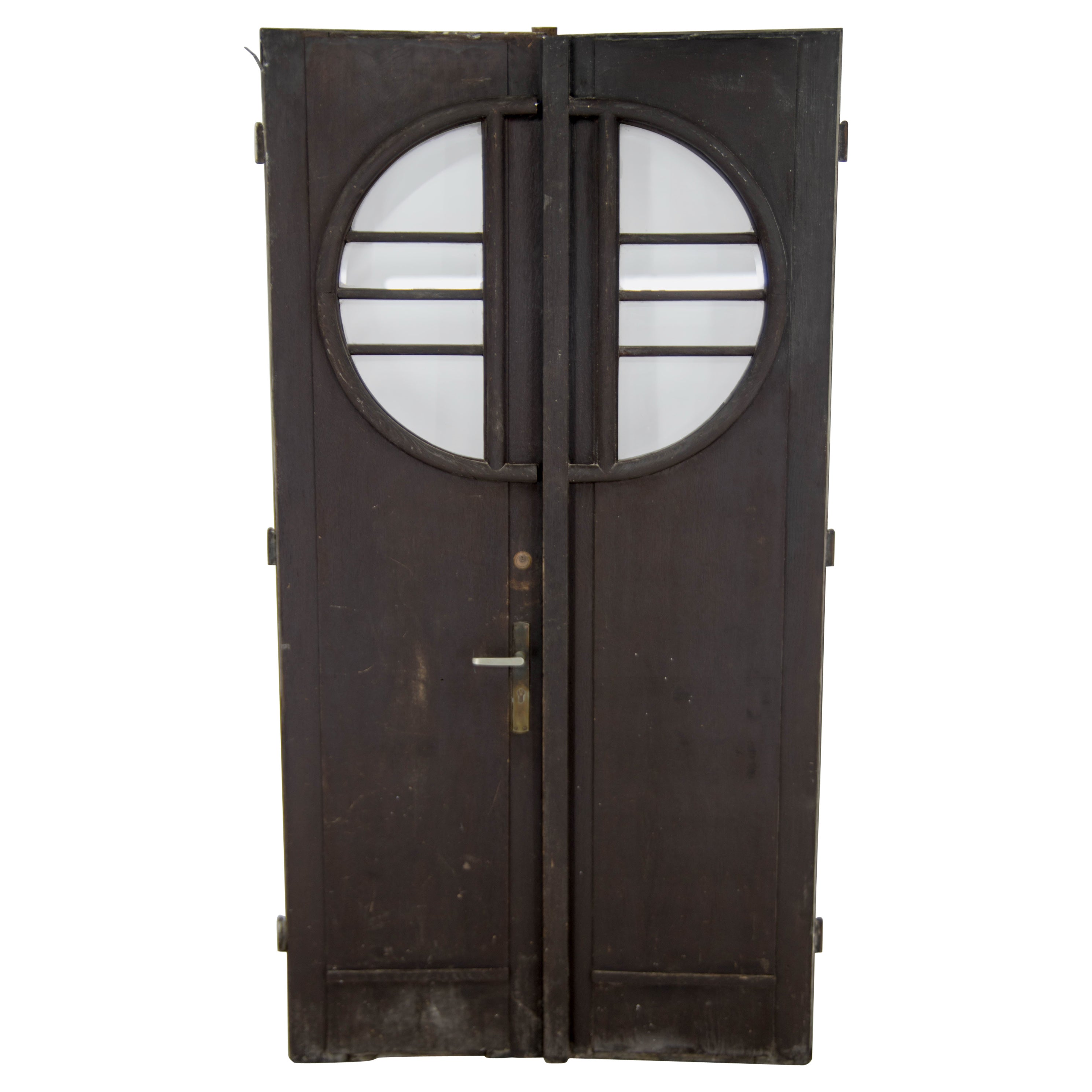 Art Deco Entrance Double Doors, 1930s