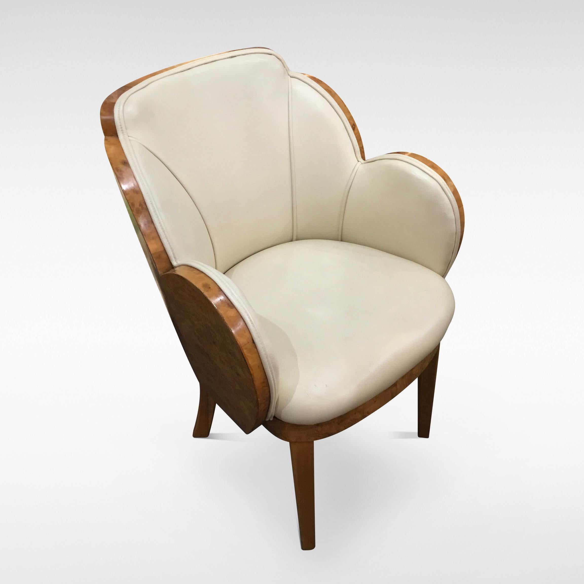 art deco cloud chair