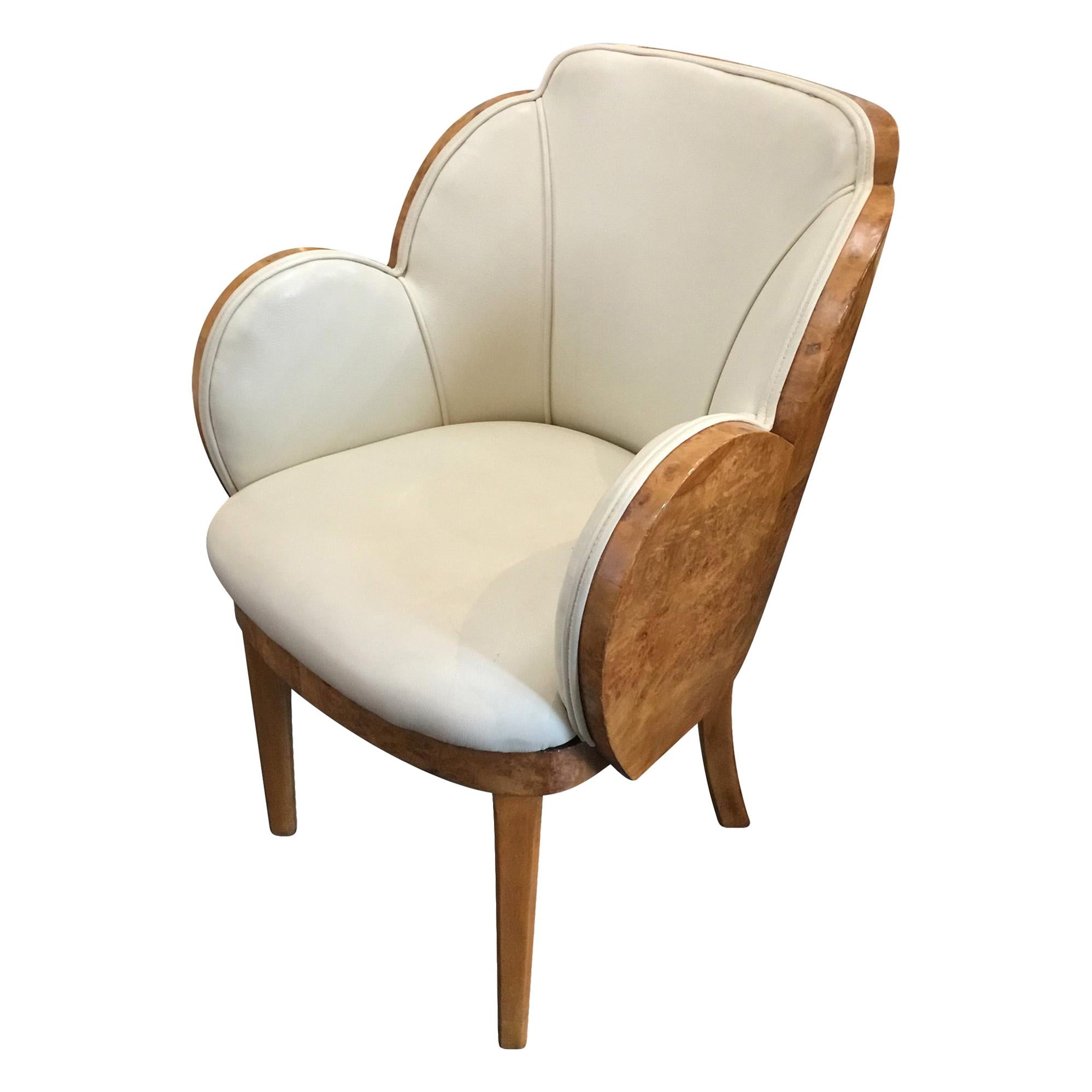 Art Deco Epstein Cloud Salon Chair For Sale