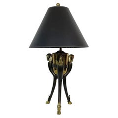 Retro Art Deco Equestrian Table Lamp