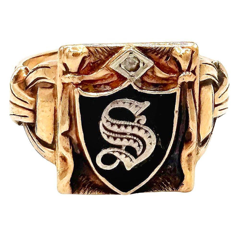 Art Deco Era 10k Gold 
