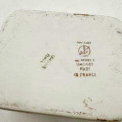 Art Deco Era Limoges Porcelain Toiletry Set, France, circa 1925–1935