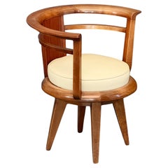 Art Deco Era Open Armchairs from France (Priced Individually)