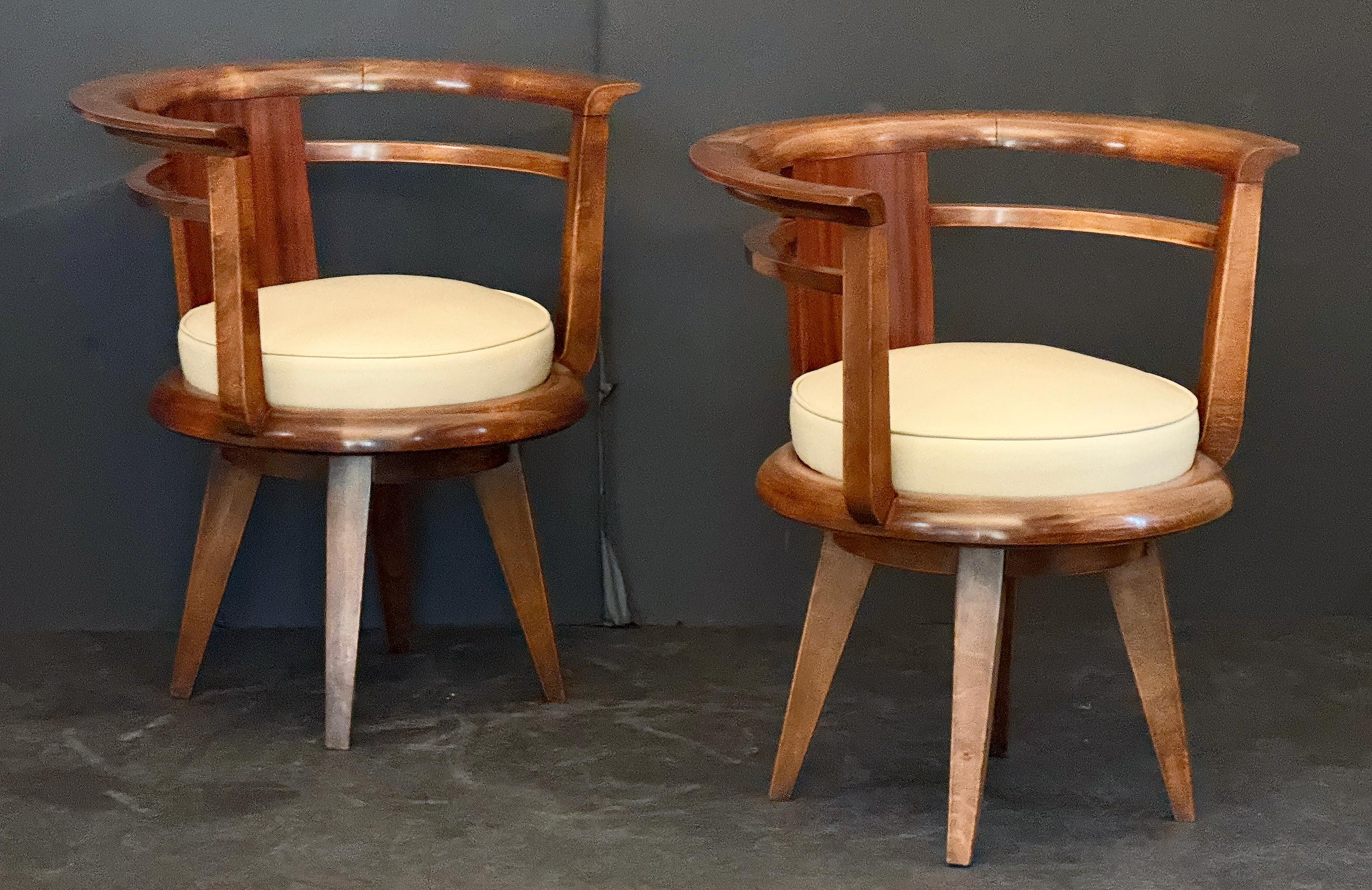 Sillones abiertos de la época Art Déco procedentes de Francia (Precio por unidad) Francés en venta