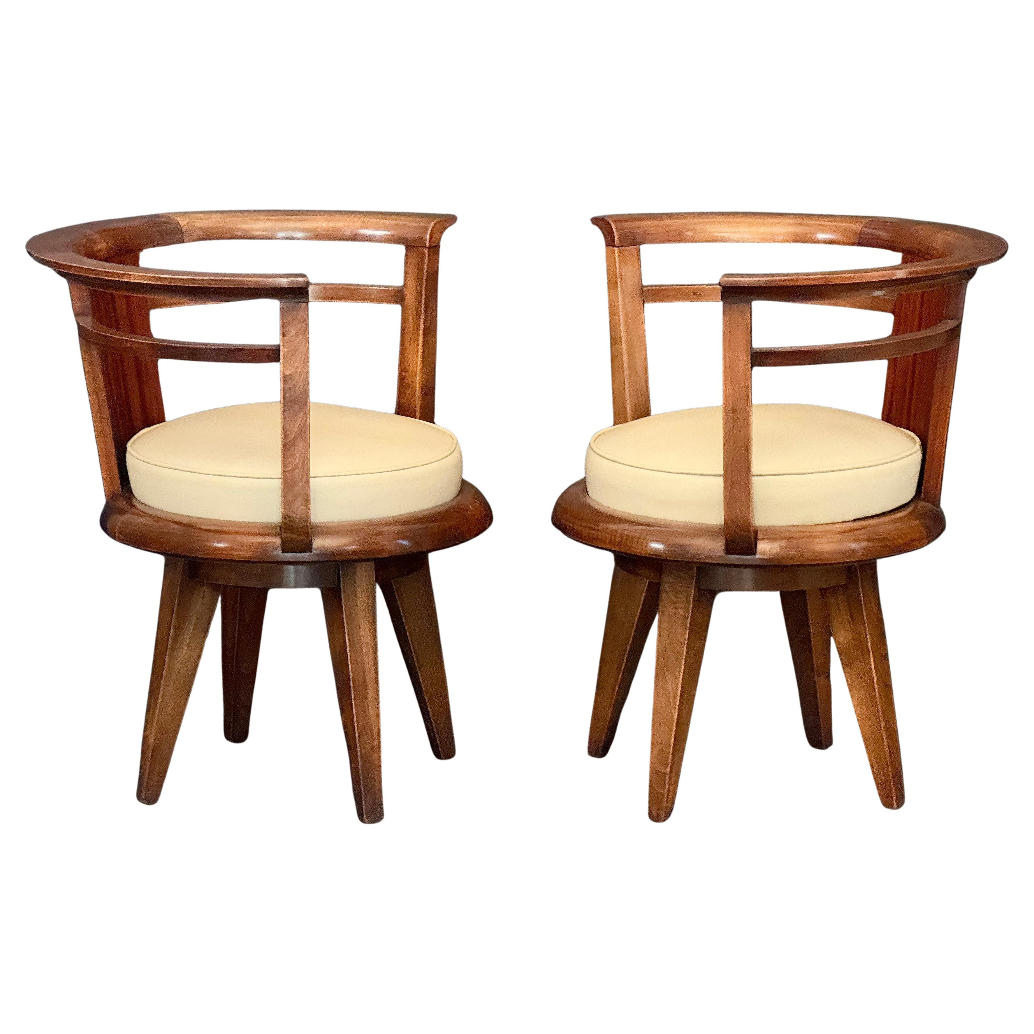 Sillones abiertos de la época Art Déco procedentes de Francia (Precio por unidad) en venta