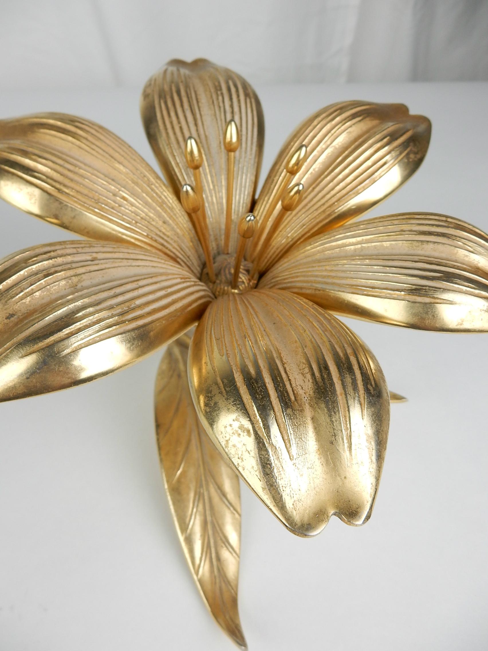 Art Deco era Organic Floral Sculpture Smoking Ash Holders by S. Agudo In Good Condition In Las Vegas, NV