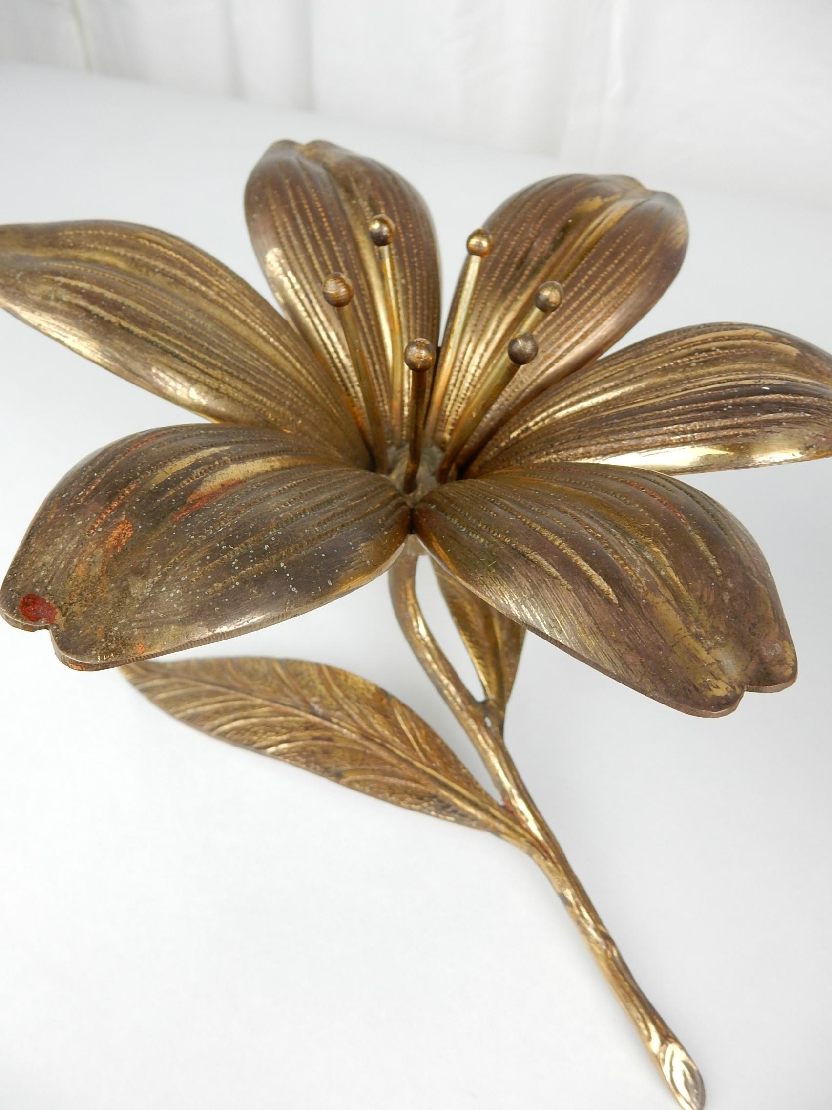 20th Century Art Deco era Organic Floral Sculpture Smoking Ash Holders by S. Agudo