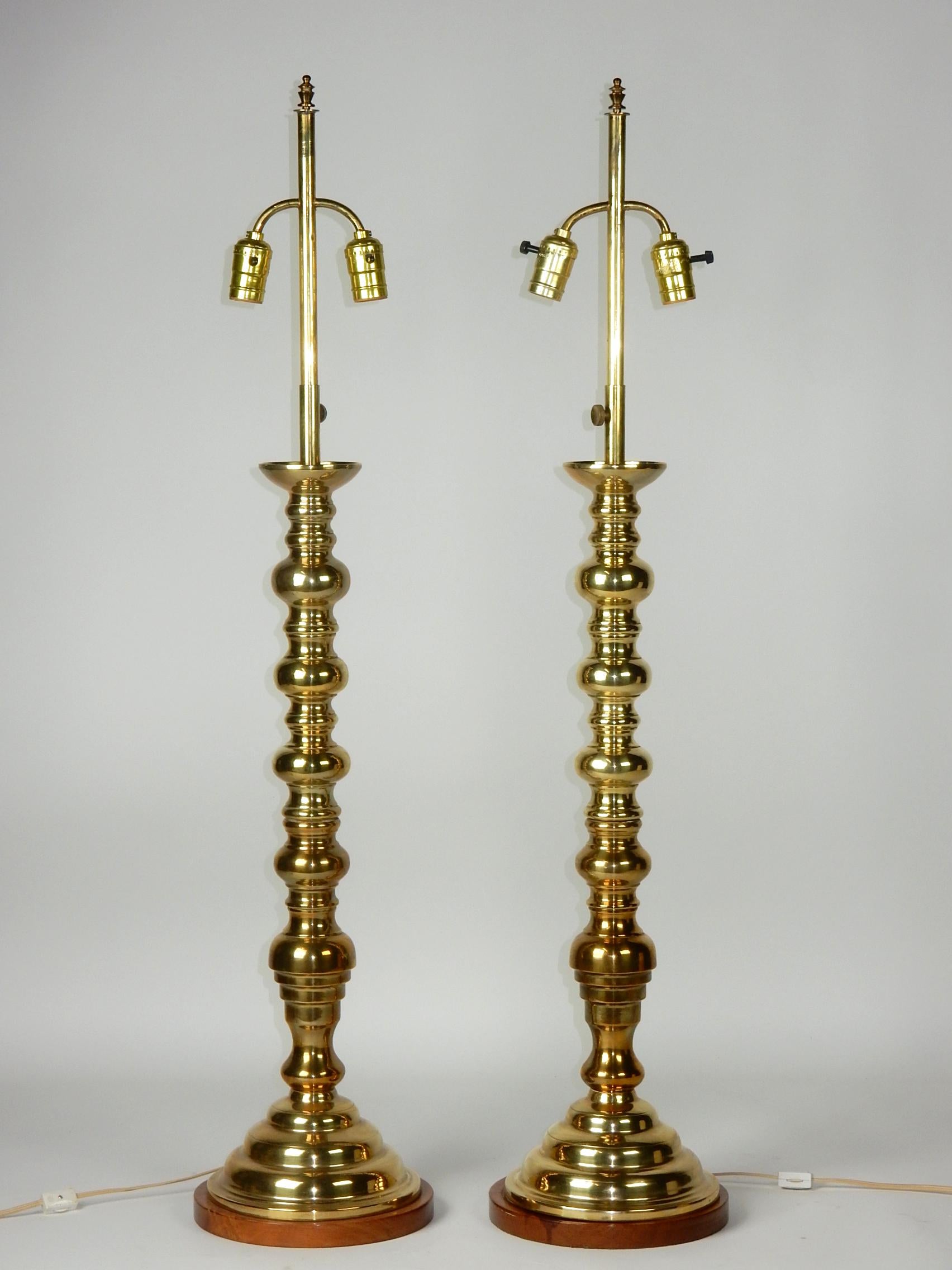 tall candlestick lamps