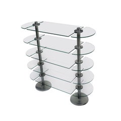 Art Deco Etagere Display Shelf By Siegel, France 1930