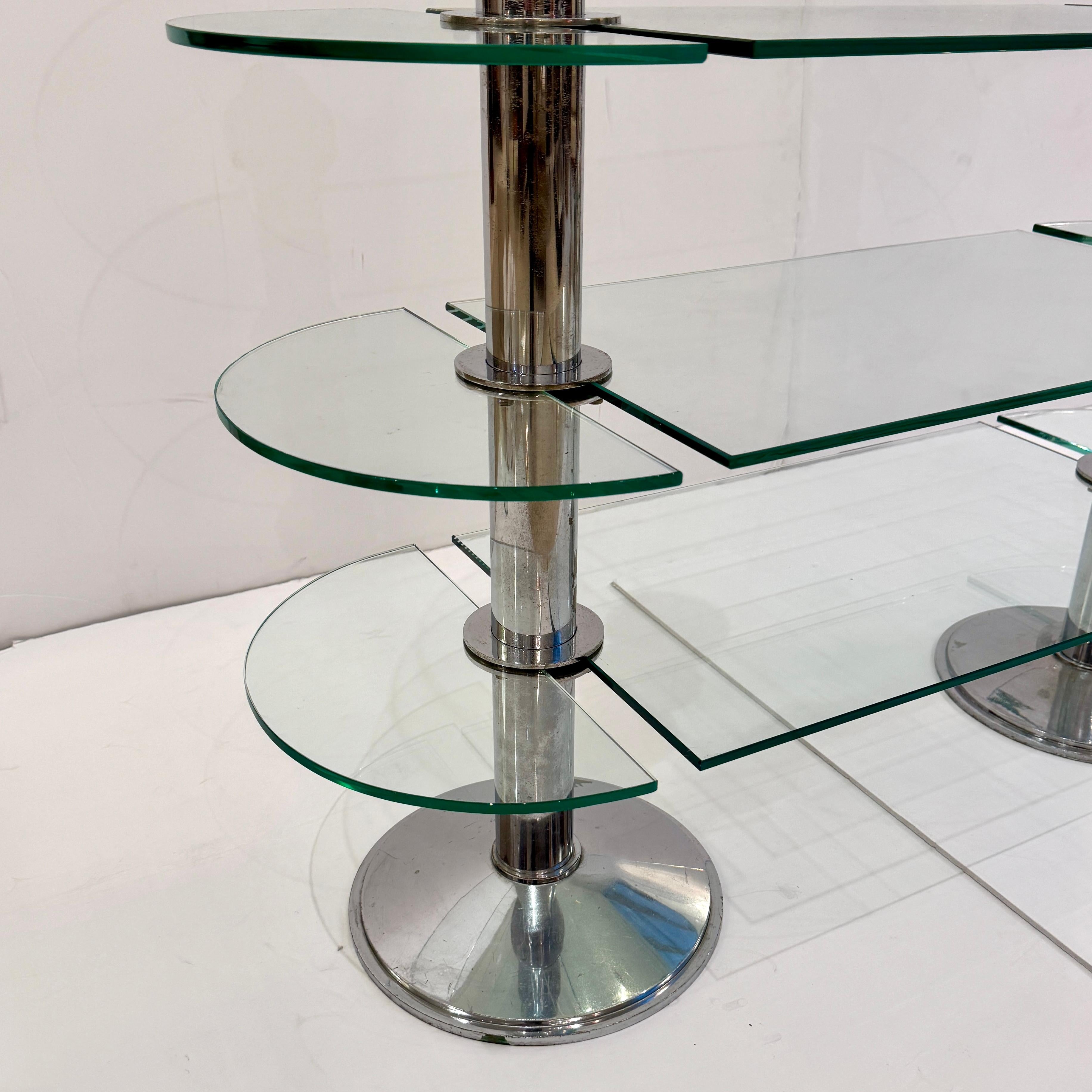 Art Deco Etagere Display Shelf By Siegel, France 1930 For Sale 1