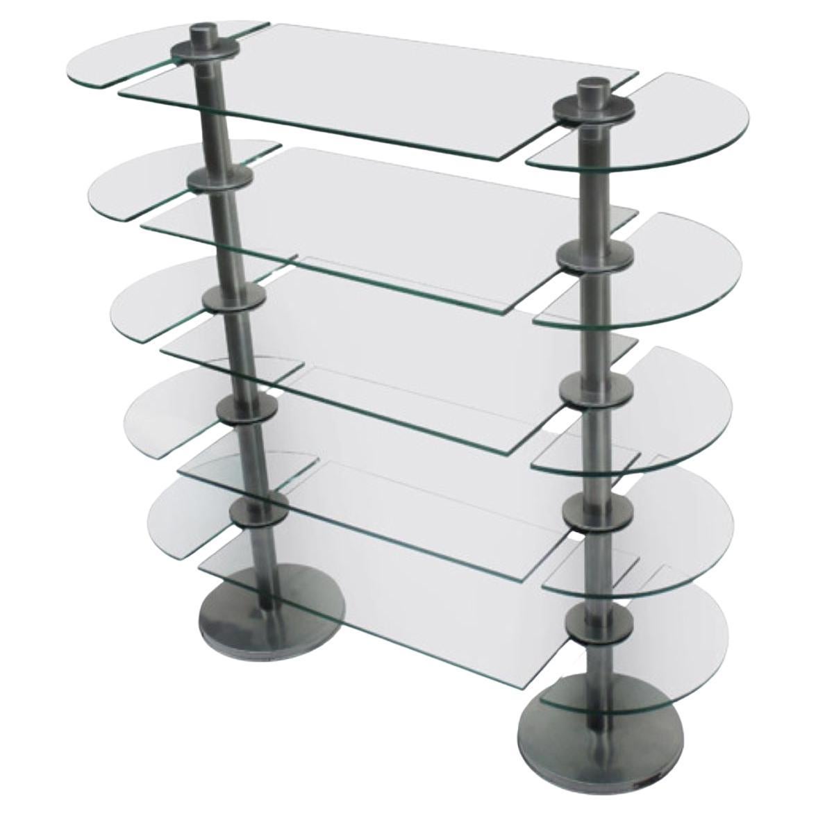 Art Deco Etagere Display Shelf By Siegel, France 1930