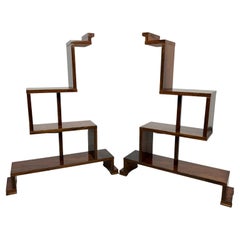 Art deco etageres