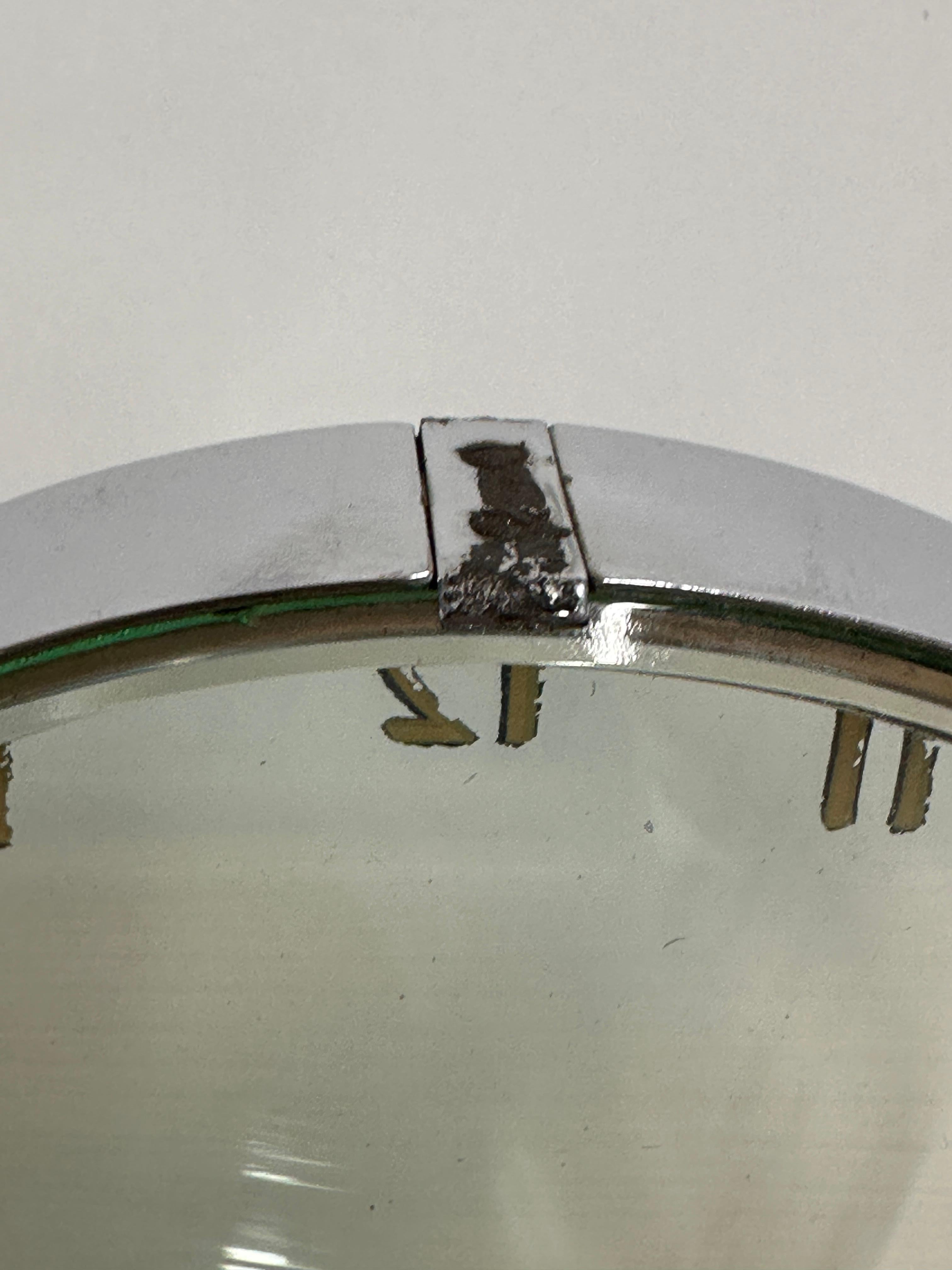 Art Deco Etalage Reclame Mystery-Uhr, läuft gut im Angebot 9