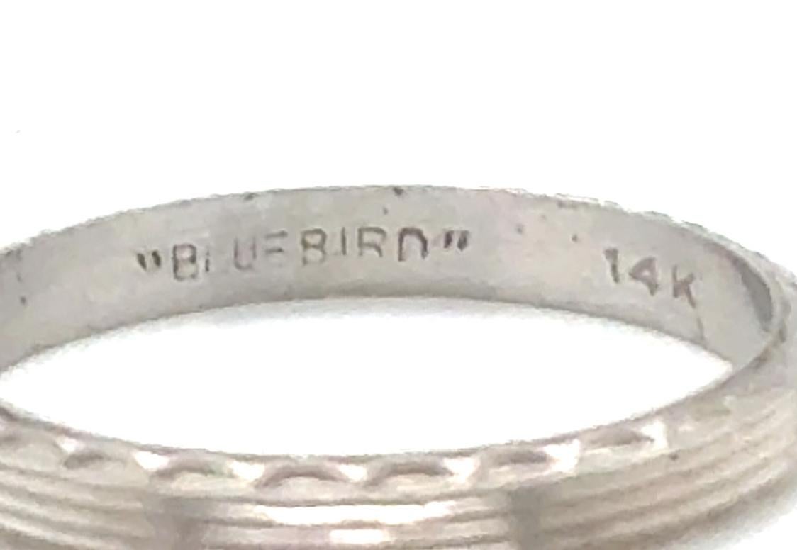 14k bluebird ring