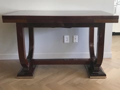 Art Deco Expandable Dining Table