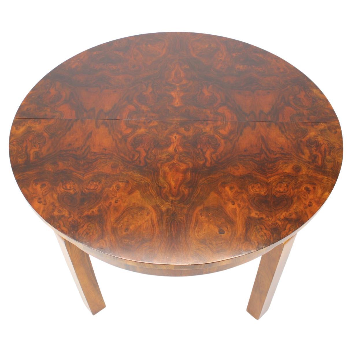 Art Deco Extendable Dining Table, 1930's