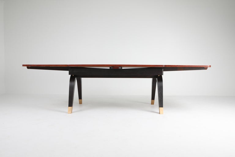 Art Deco Extendable Dining Table For Sale 3