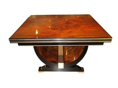 Art Deco Extendable Dining Table, France, circa 1930