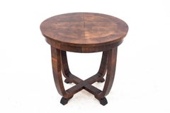 Art Deco Extendable Table, Poland, 1930s