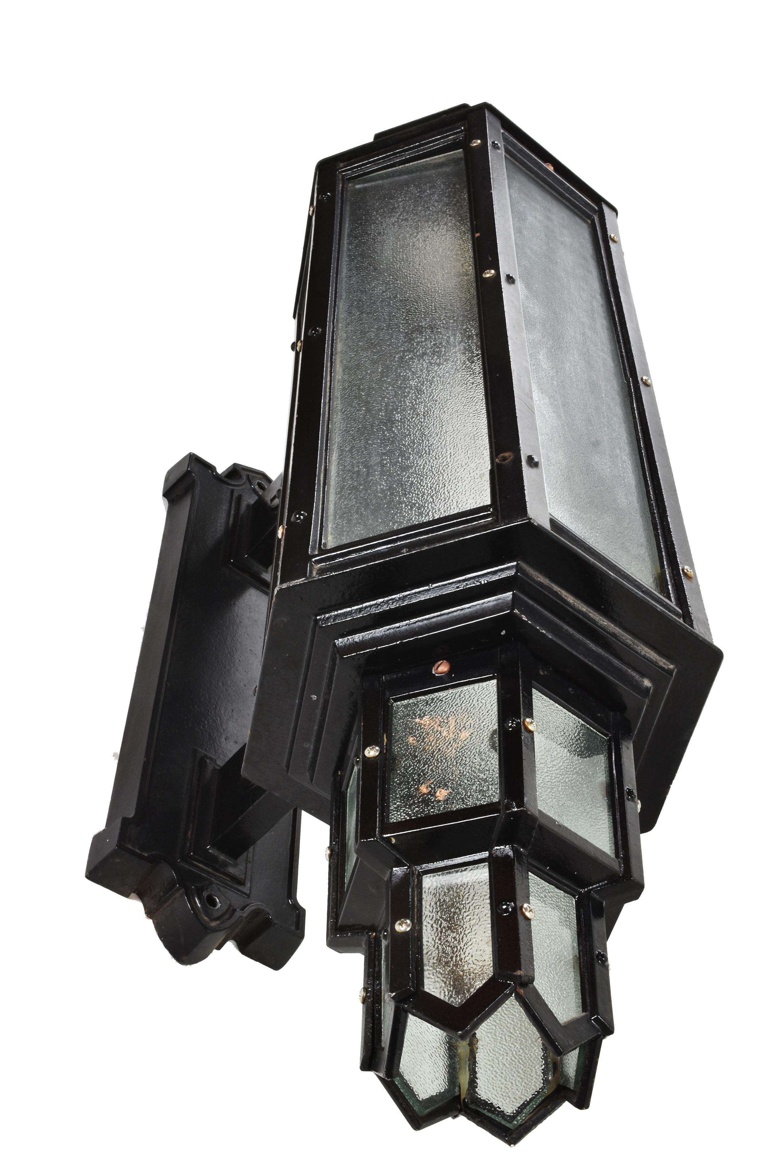 art deco exterior lighting