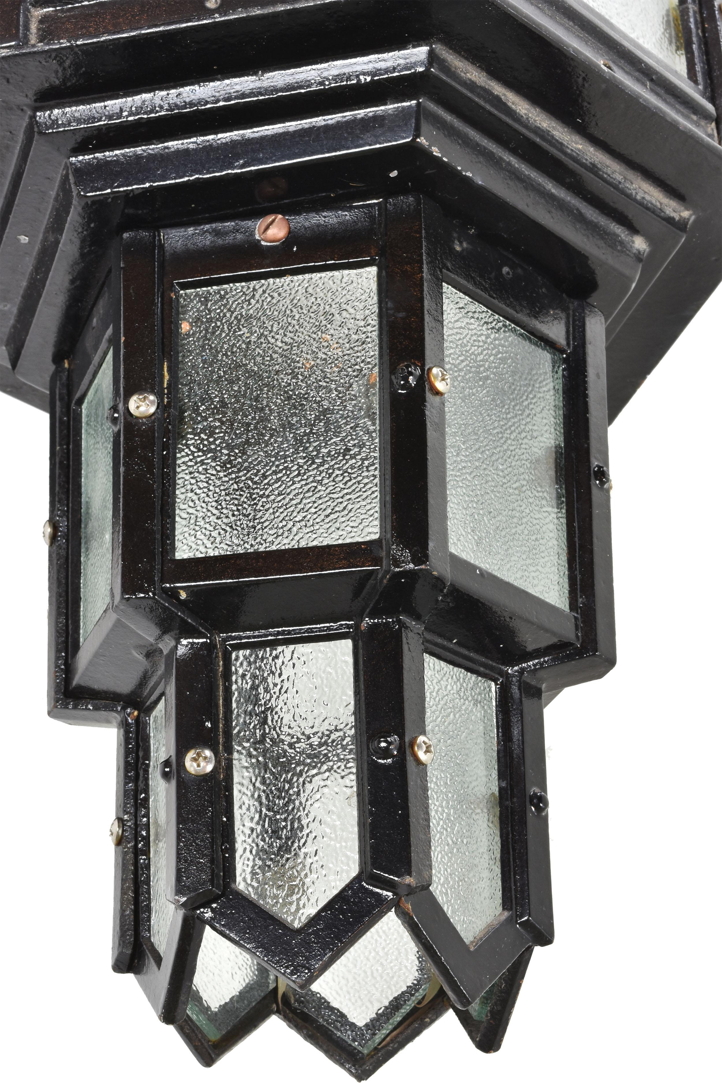 American Art Deco Exterior Sconce