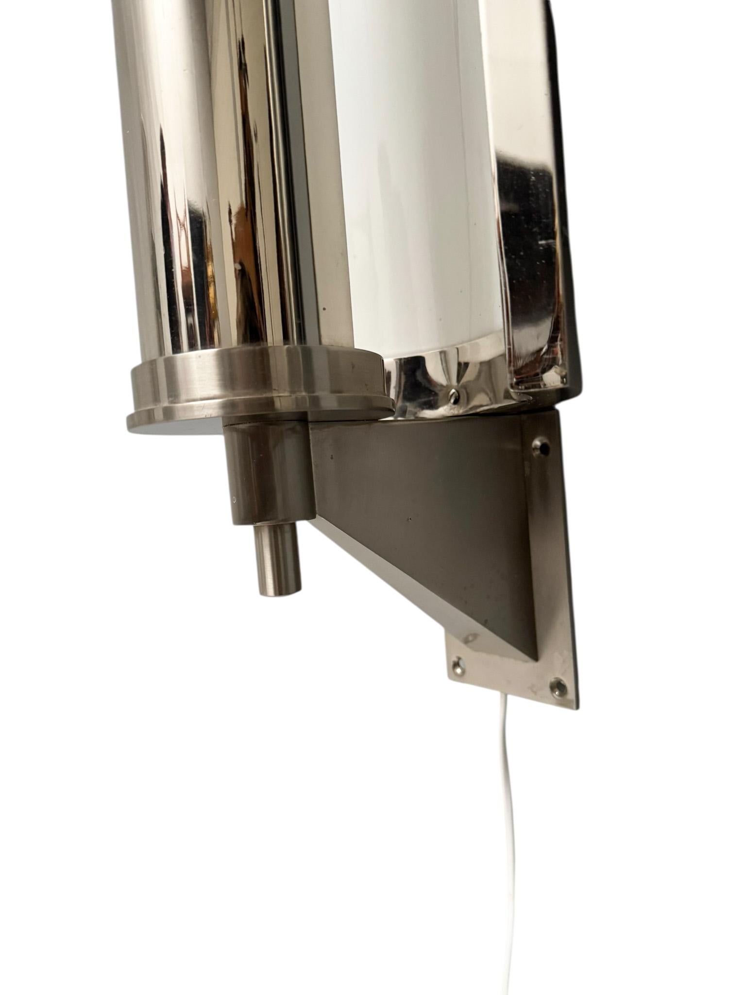 Art Decó Pareja extragrande de apliques o lámparas de pared Francia, años 30 en venta 11