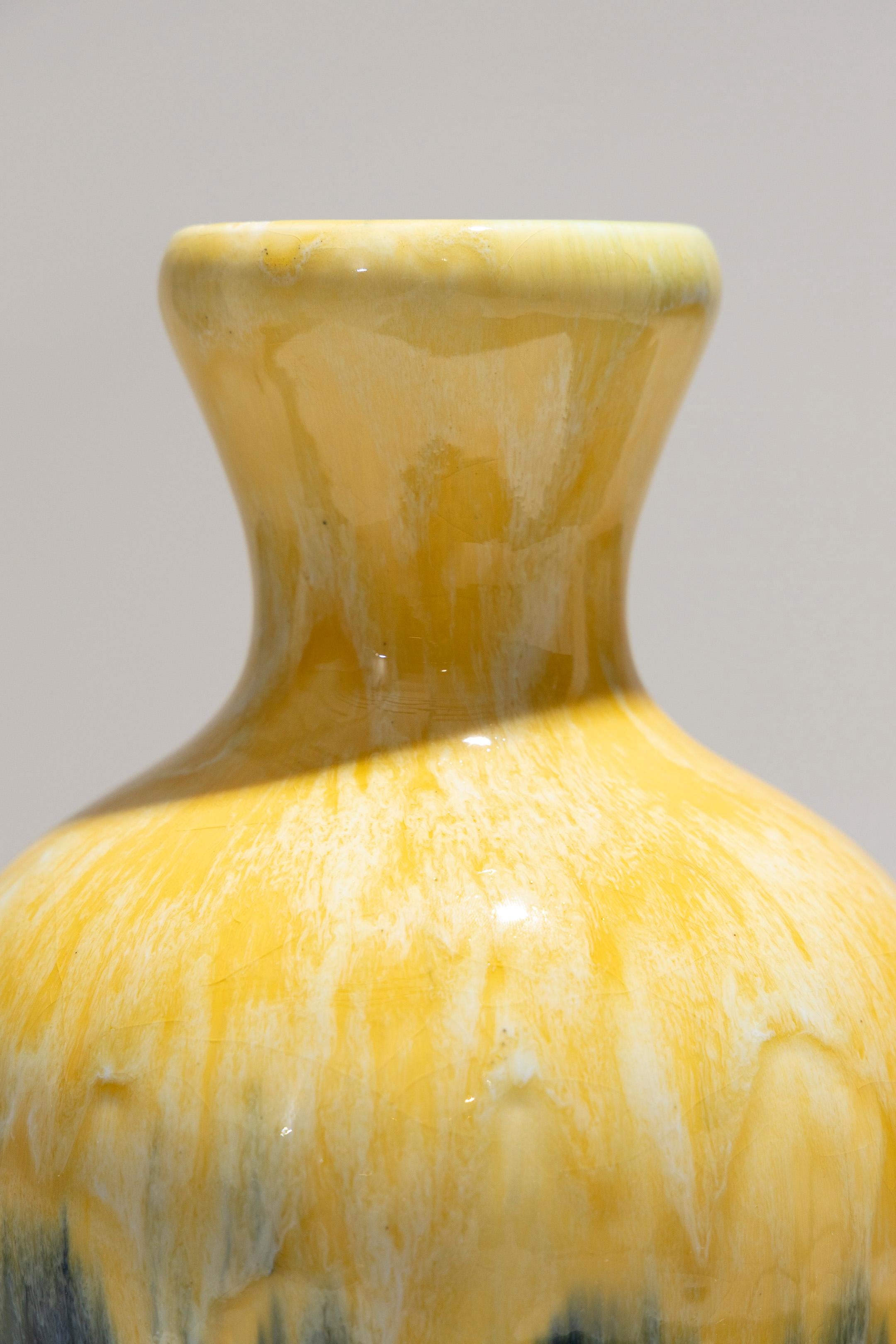 Vaso in maiolica Art Déco, Boch Frères Keramis, anni '30 in vendita 2