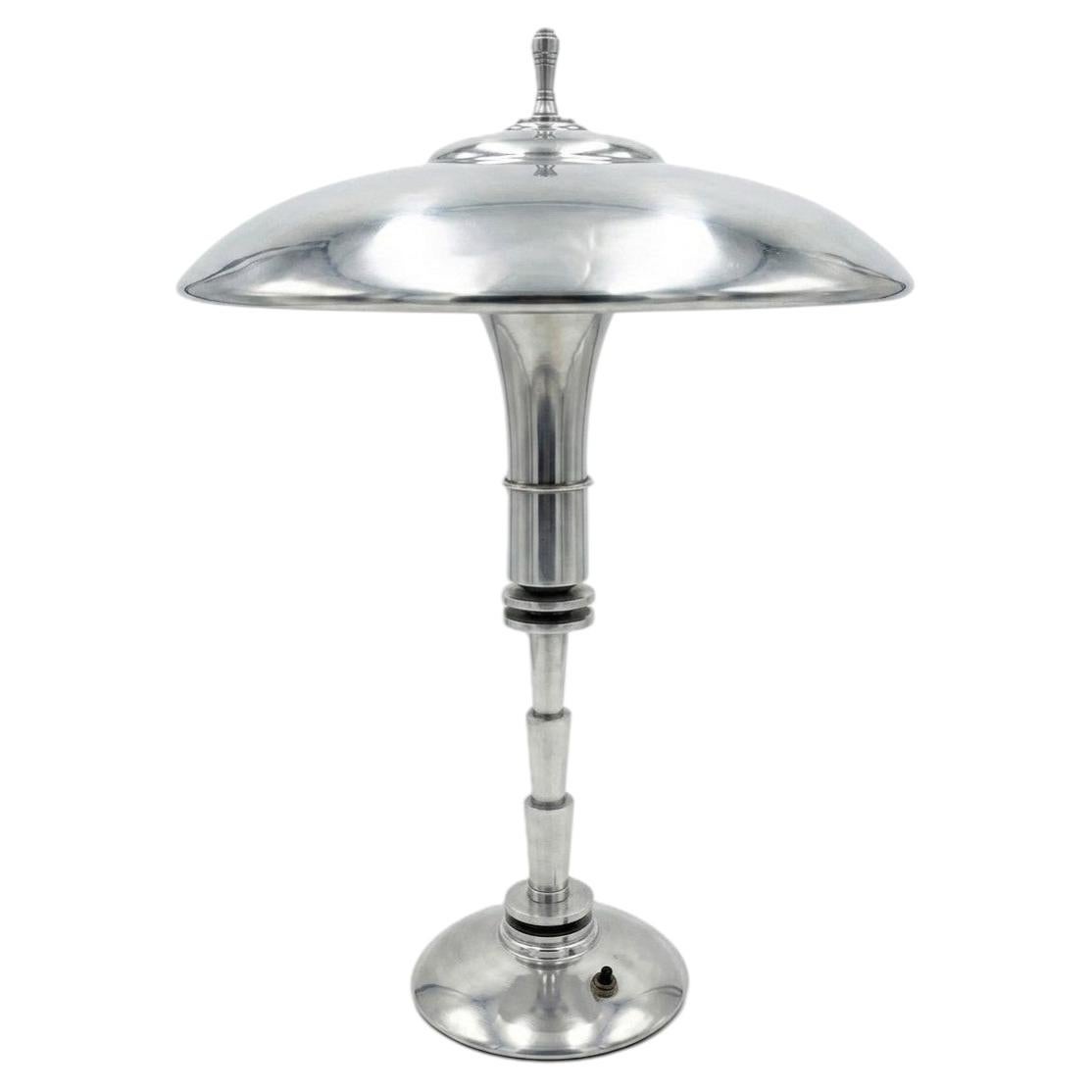 Art Deco Fairies "Guardsman" Table Lamp For Sale
