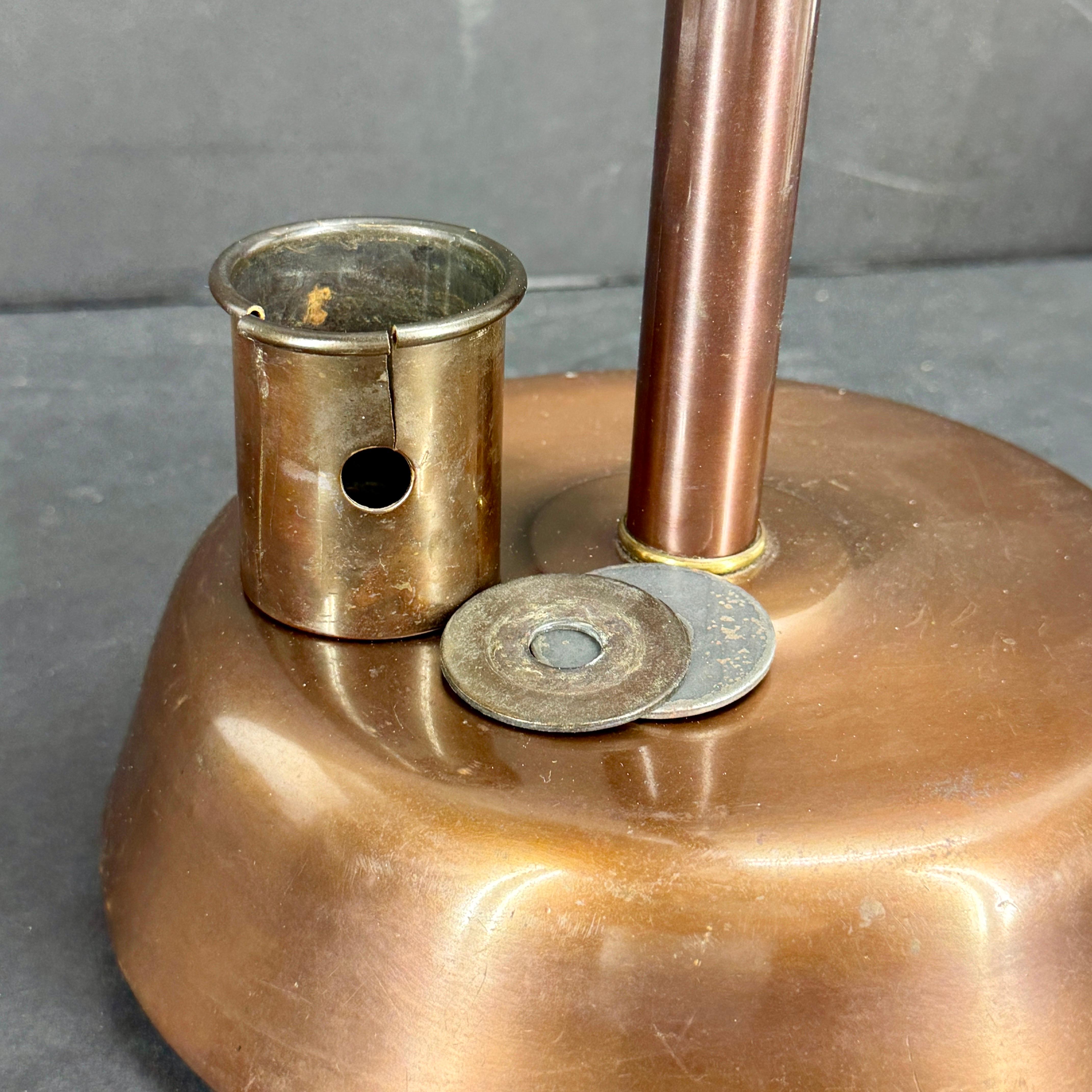 Art Deco Faries Guardsman Normandy Bronze Desk Lamp #60300 For Sale 11