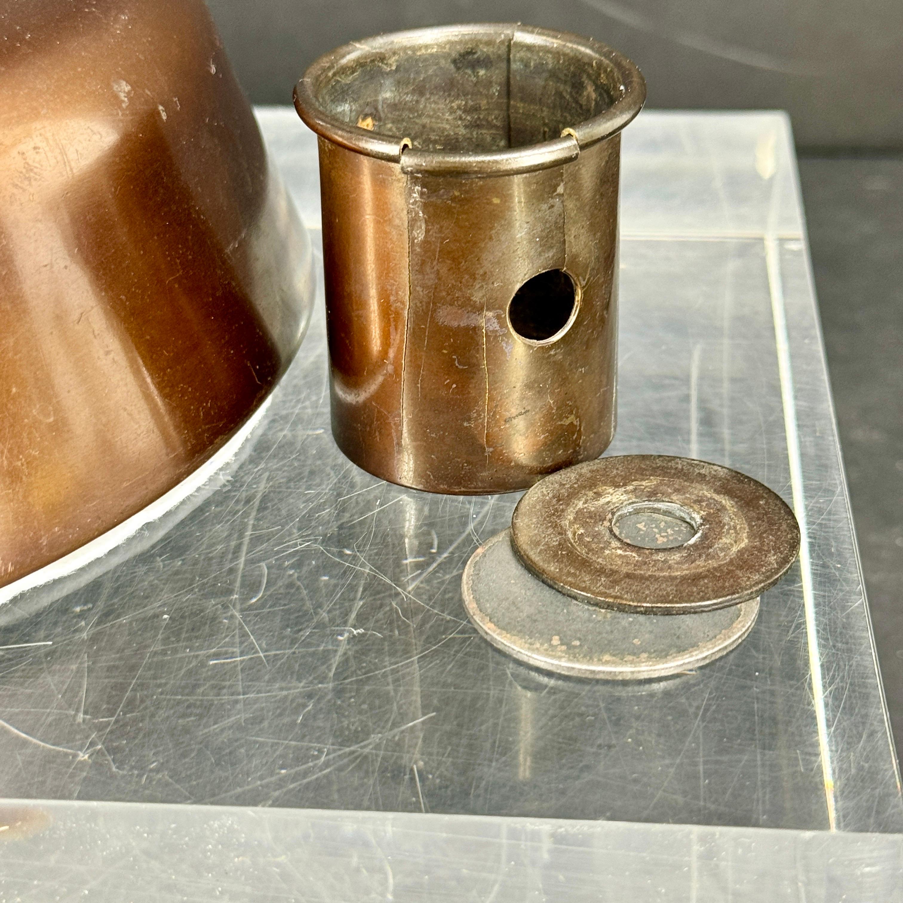 Art Deco Faries Guardsman Normandy Bronze Desk Lamp #60300 For Sale 13