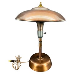 Lampada da tavolo Art Deco Faries Guardsman Normandy Bronze #60300