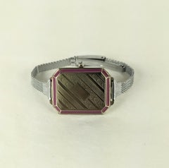 Art Deco Faux Watch Compact