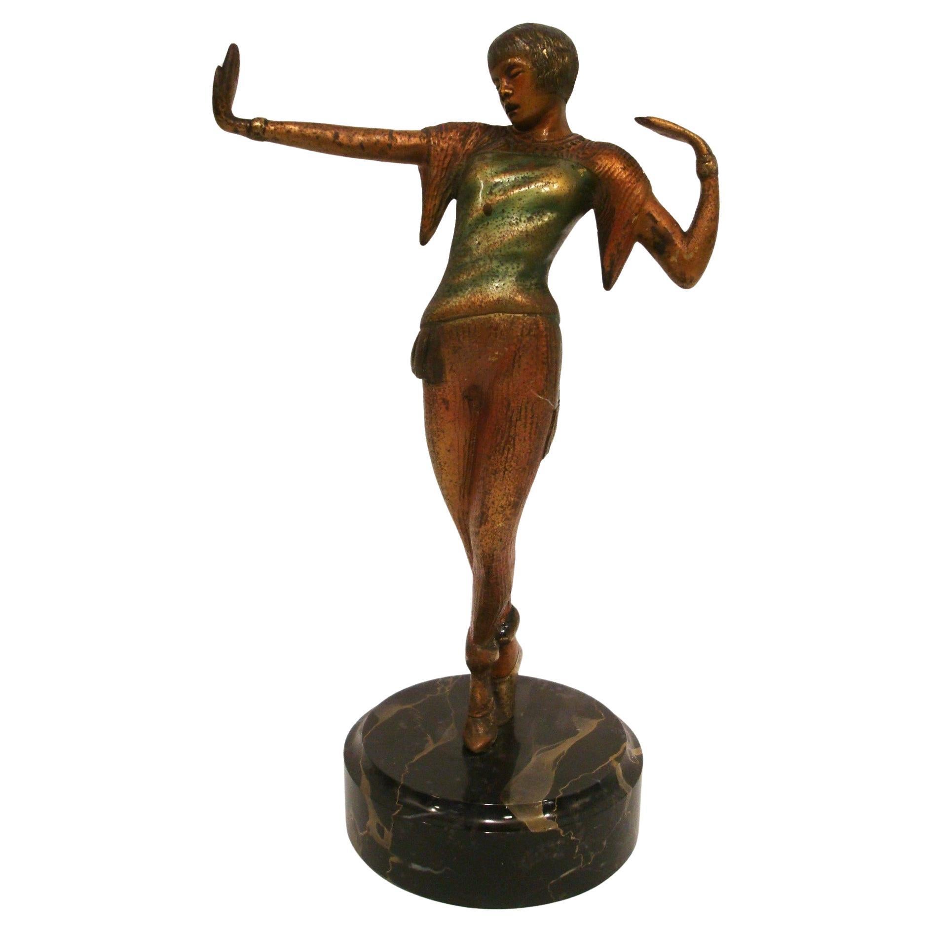 Escultura Art Decó Bailarina - Josephine Baker - Años 20