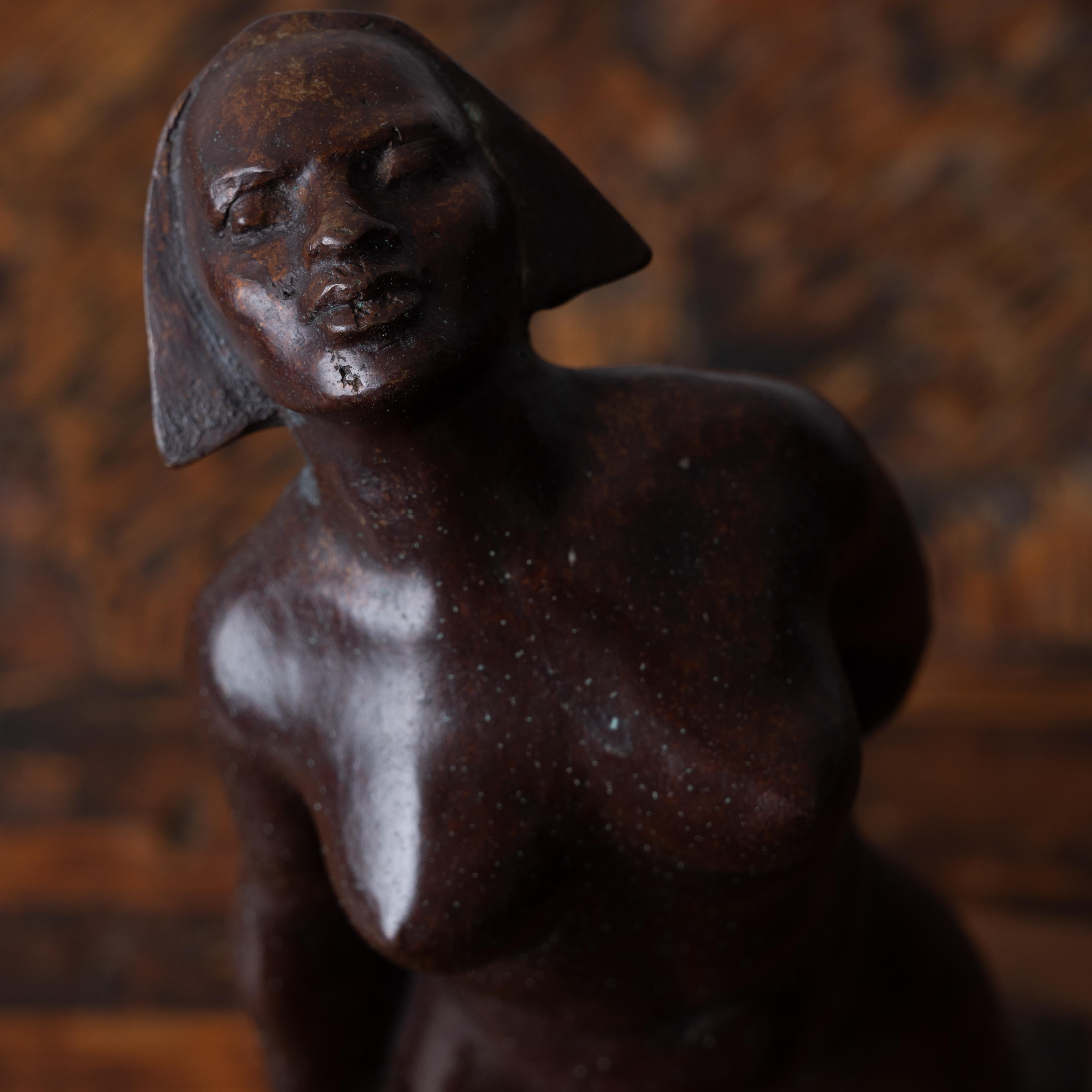 Bronzo figurato Art Deco di Rosario R. Fiore, anni '30 in vendita 4
