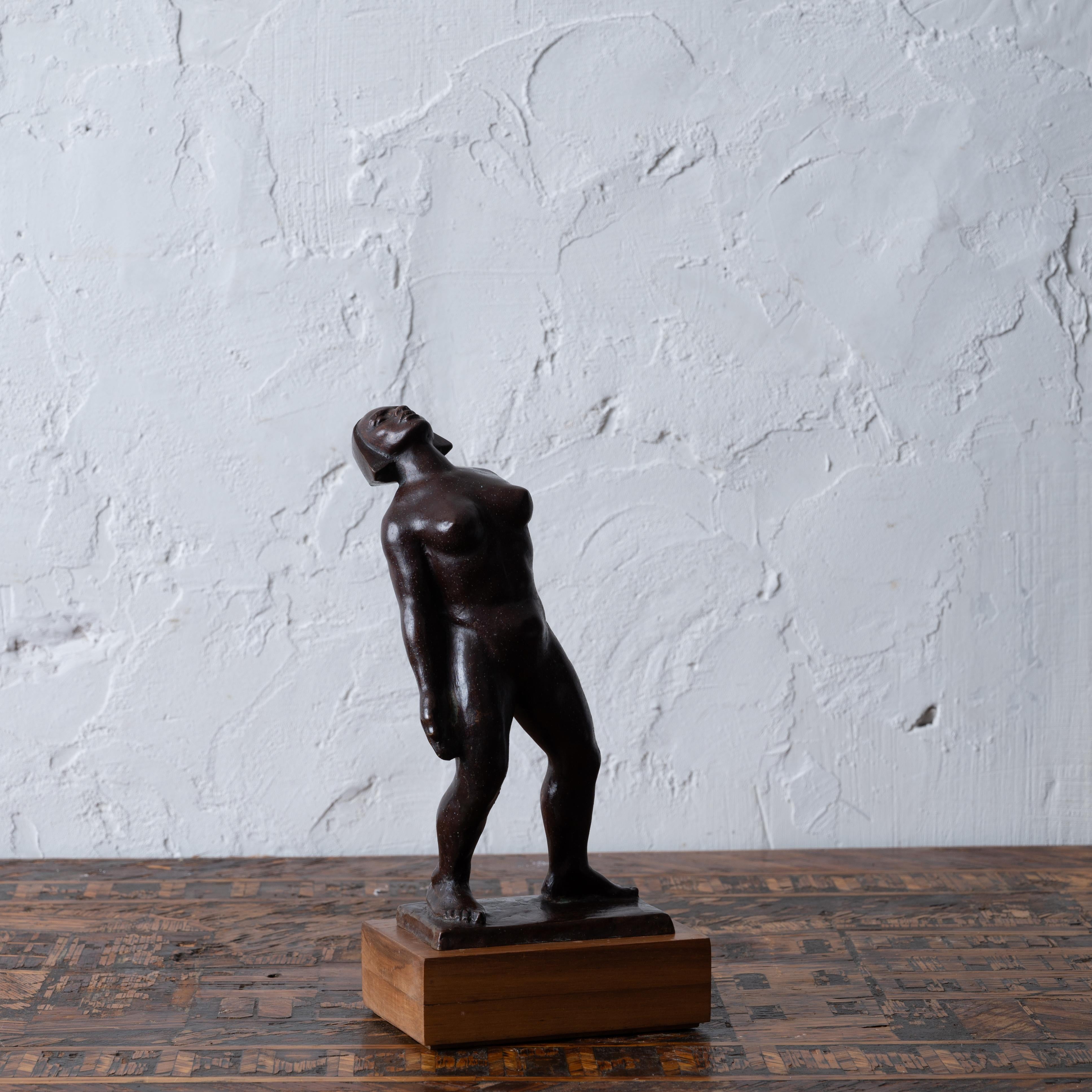 Bronzo figurato Art Deco di Rosario R. Fiore, anni '30 in vendita 7