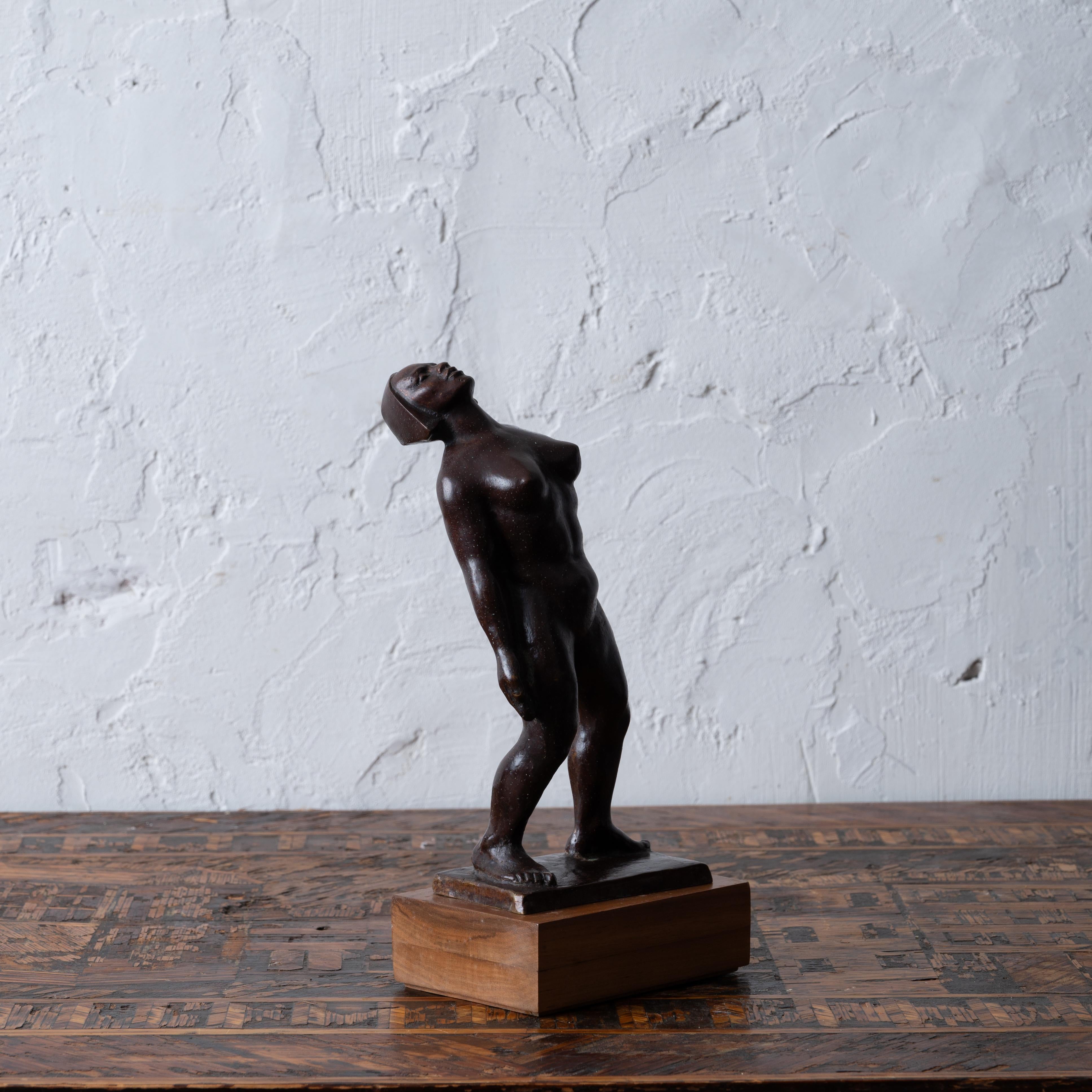 Bronzo figurato Art Deco di Rosario R. Fiore, anni '30 in vendita 2