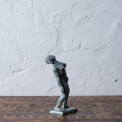 Art Deco Figural Ceramic Sculpture by Rosario R. Fiore, 1930s