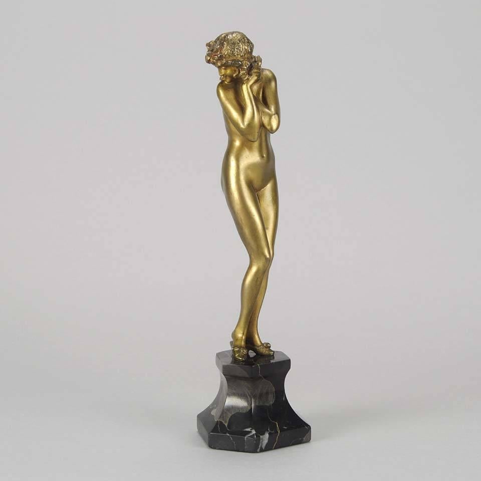 Art Deco Figure Entitled 'Darling' by Claire Colinet In Excellent Condition In London, GB